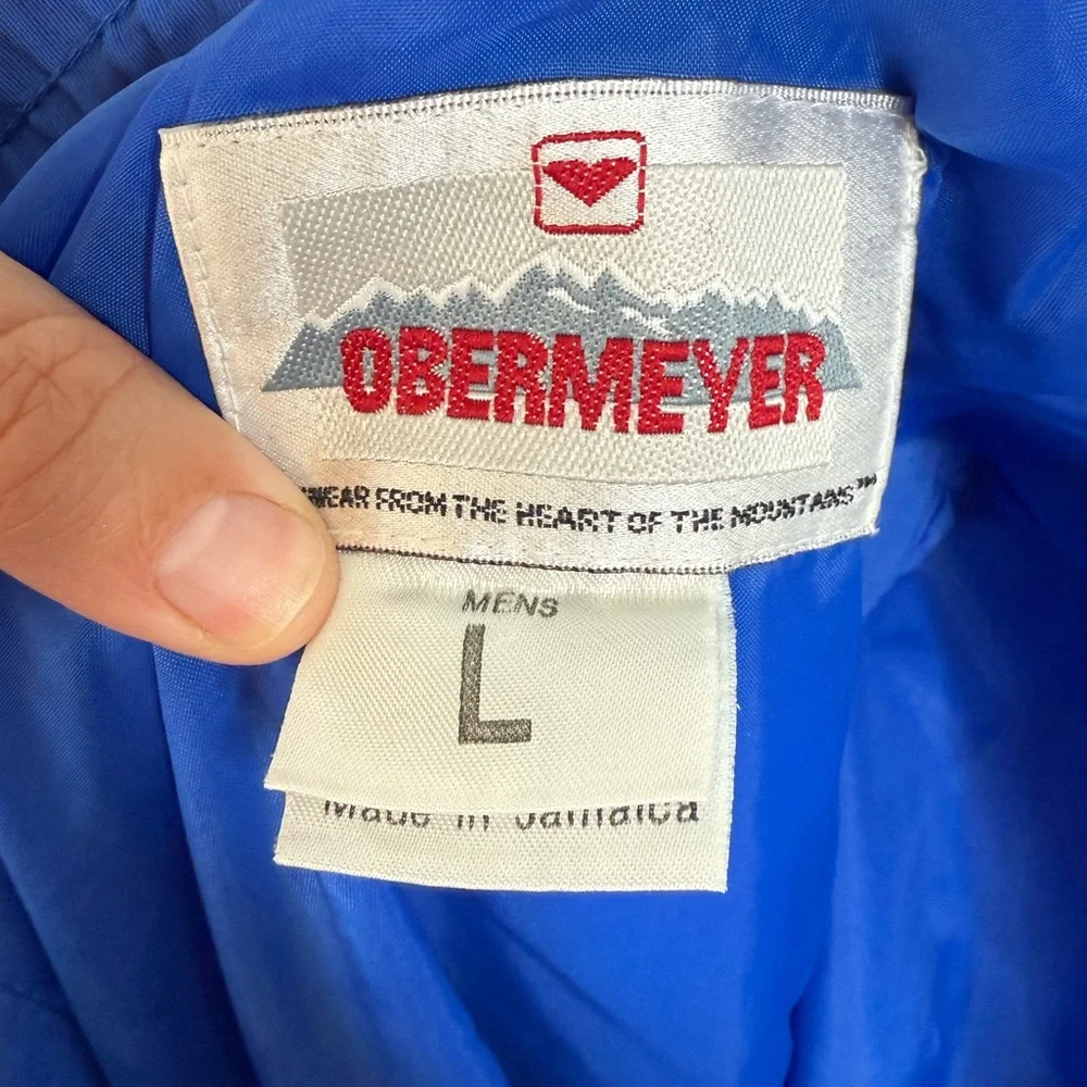 Vintage Obermeyer Ski Pants Winter Outdoor Waterproof Nylon Pants Size Large